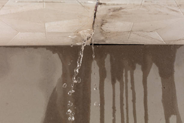 Professional Burst Pipe Cleanup technician working in Russellton, PA